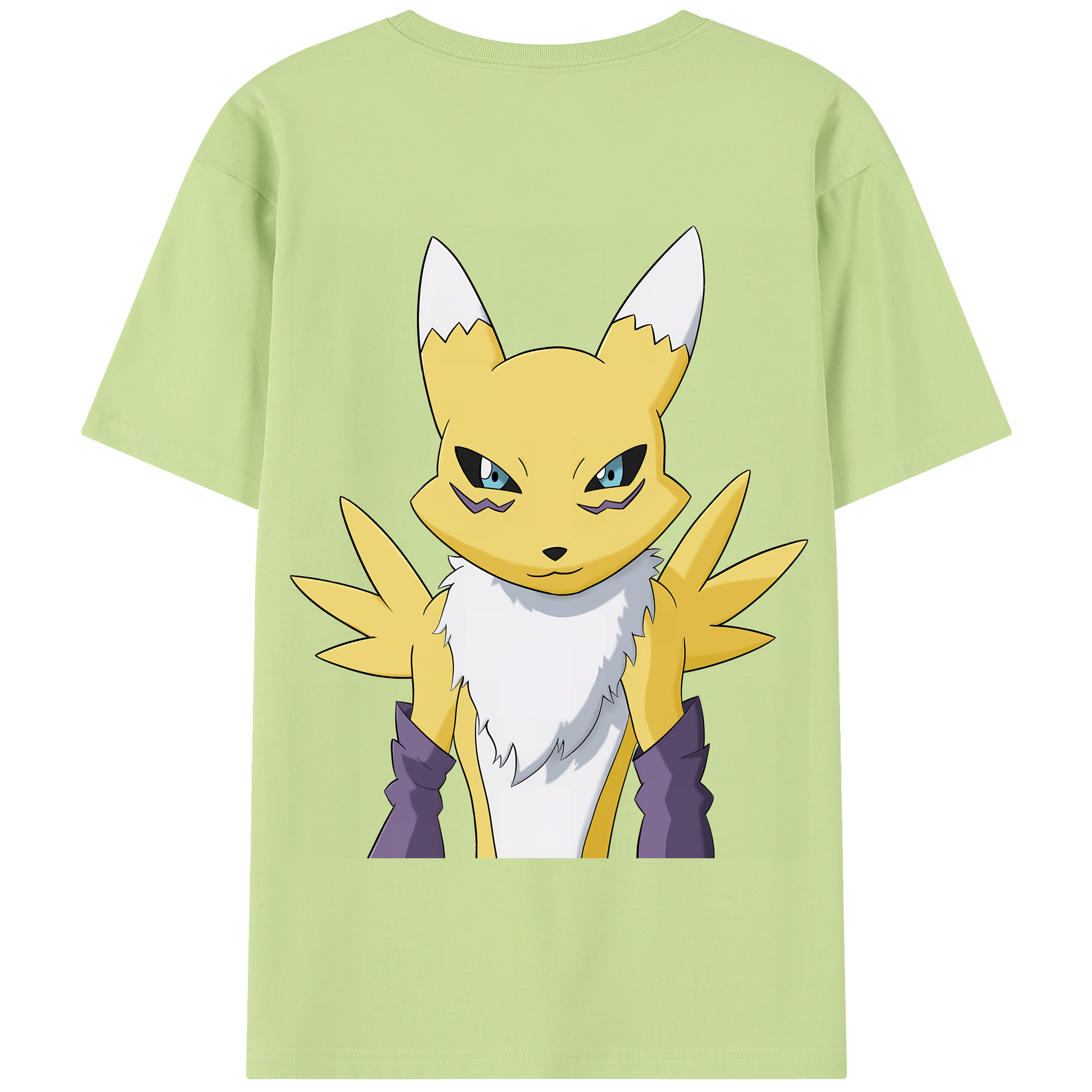 （画像用） Digimon デジタルモンスター/デジモン 綿100％半袖Tシャツ（背面プリント）